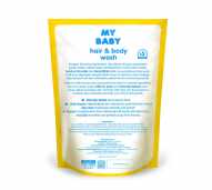 MY BABY Hair & Body Wash [Refill 400mL] - Sampo & Sabun Bayi 2 in 